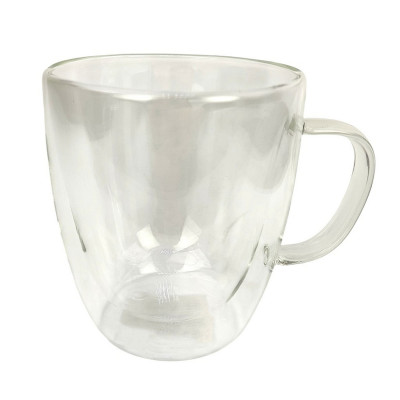 Кружка стеклянная 350 мл с двойными стенками BZ-SCB017 Baizheng