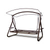 Мини фотография Качели садовые Арно-Верк Дефа Люси Люкс, шоколад, до 380кг, 2650*1430*1950мм