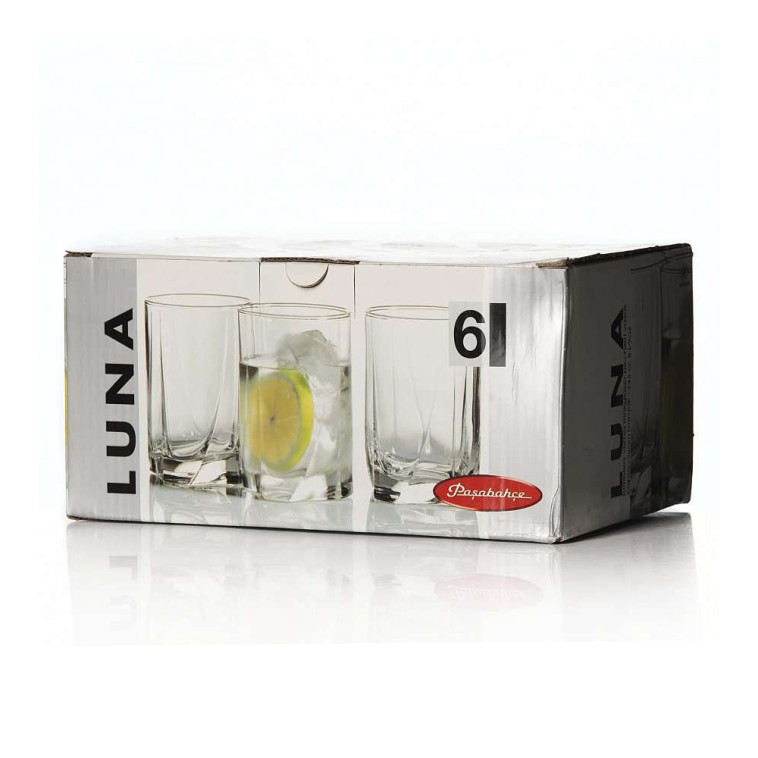 Фото Набор стеклянный стаканов 6 пр 255 мл Luna Pasabahce