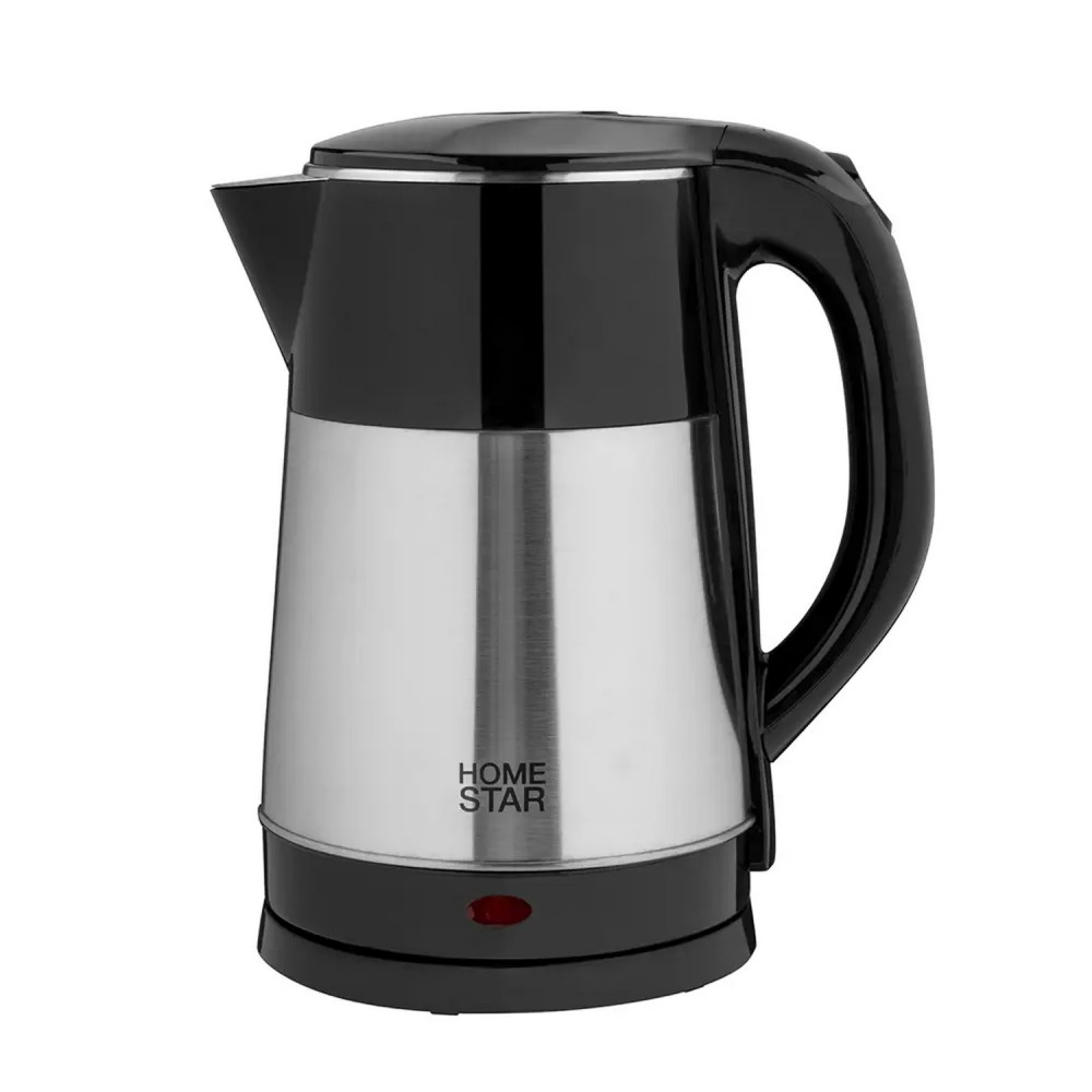 Чайник металлический электрический 2,3 л 1,5 кВт черный HS-1055 HomeStar