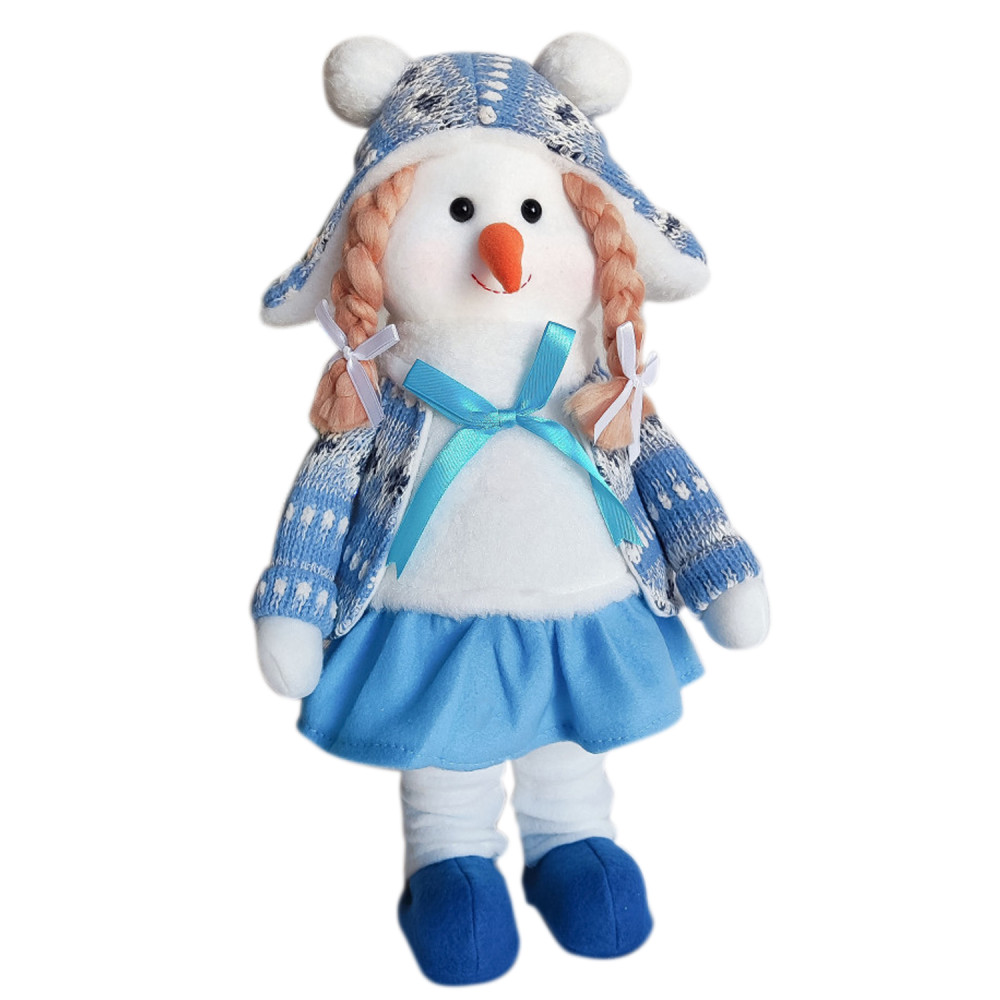 Фигурка новогодняя 45 см Снеговик X-114AB Bum