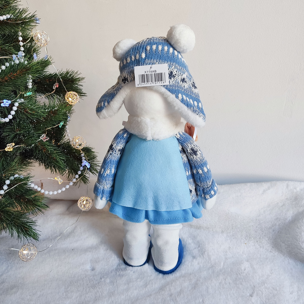 Фигурка новогодняя 45 см Снеговик X-114AB Bum