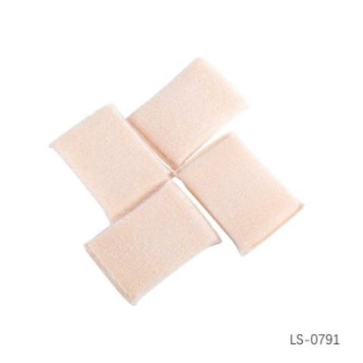 Губка поролоновая с металлизированной нитью для посуды 4 шт микс Baizheng Губка поролоновая с металлизированной нитью для посуды 4 шт микс Baizheng