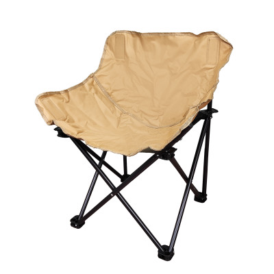 Стул со спинкой туристический складной 45*45*68 см до 120 кг золото Baizheng