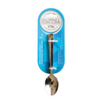 Ложка нержавеющая сталь чайная 1,2 мм 3 шт блистер Аппетит Добросталь