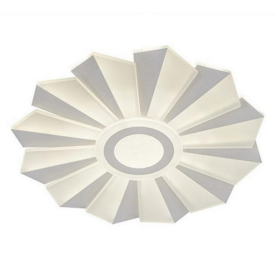 Люстра светодиодная 12 плафонов 56*56*6 см 198 Вт 14256LM 14м2 3цвета пульт белый Baizheng Люстра светодиодная 12 плафонов 56*56*6 см 198 Вт 14256LM 14м2 3цвета пульт белый Baizheng