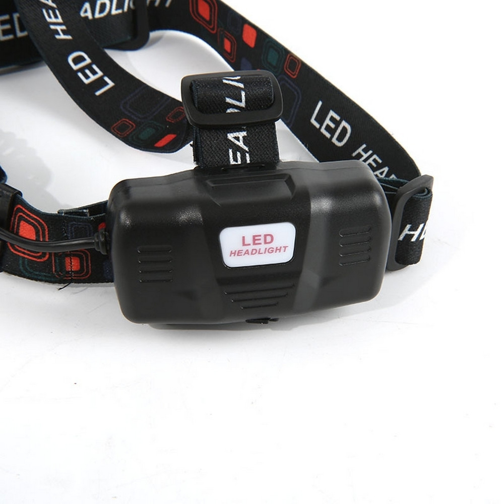 Фонарь налобный  led 12*10*10 см 2 аккумулятора 3 режима свечения USB 5V Baizheng
