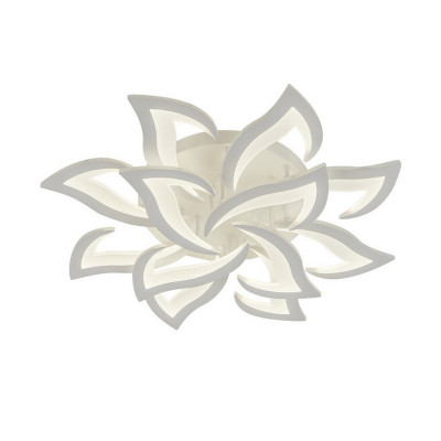 Люстра светодиодная 12 плафонов 73,8*12 см 168 Вт 12096LM 30м2 3цвета пульт белый Baizheng Люстра светодиодная 12 плафонов 73,8*12 см 168 Вт 12096LM 30м2 3цвета пульт белый Baizheng