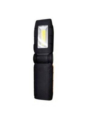 Фонарь ручной led 21х5,6х3,3 см аккумуляторный USB с магнитным крючком Baizheng