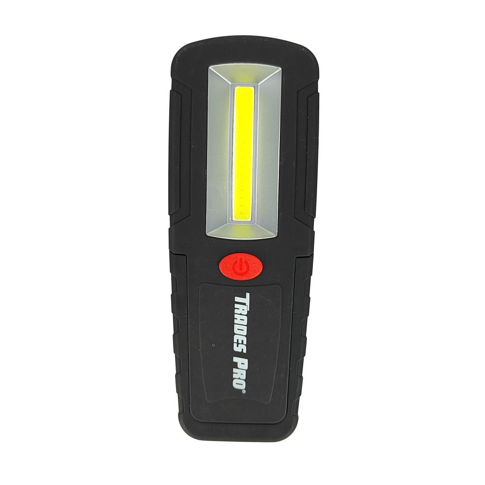 Фонарь ручной led аккумуляторный 3хAAA с крючком Baizheng