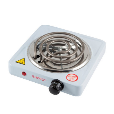Электроплита одноконфорочная 1 кВт спираль 140 мм белый EN-902 Energy