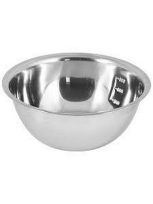Миска нержавеющая сталь 1500 мл 20х7,7 см толщина 0,3 мм зеркальная Bowl-Roll-20 Mallony
