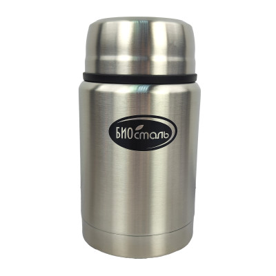 Термос нержавеющая сталь  0,5 л широкое горло ложка Классик Биосталь