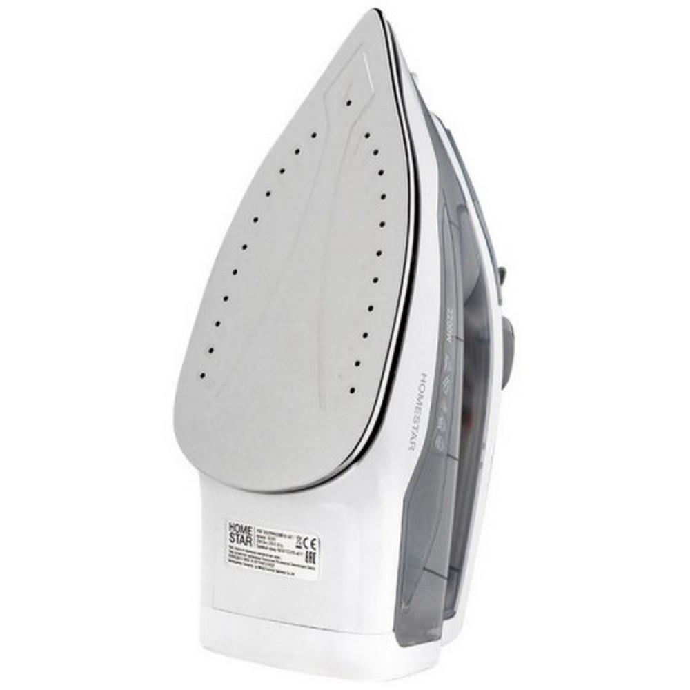 Утюг HomeStar HS-4011 2,2 кВт стальная подошва вертикальное отпаривание, удар и самоочистка, серый