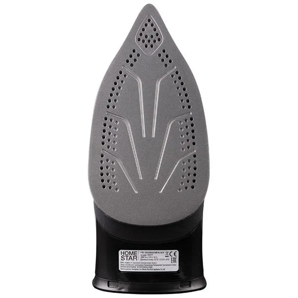 Утюг 2 кВт с тефлоновым покрытием и паром черно-синий HS-4010 HomeStar