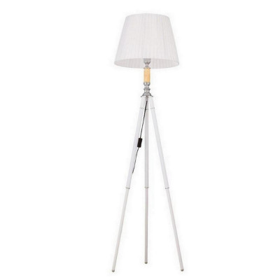 Торшер 1 плафон 160х40х45 см Е27 60Вт 4м2 плафон пластик белый Baizheng Торшер 1 плафон 160х40х45 см Е27 60Вт 4м2 плафон пластик белый Baizheng