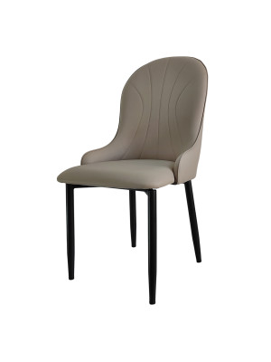 Стул металлический Baizheng 89×46×45 см, искусственная кожа, бежевый, до 150 кг Стул металлический Baizheng 89×46×45 см, искусственная кожа, бежевый, до 150 кг