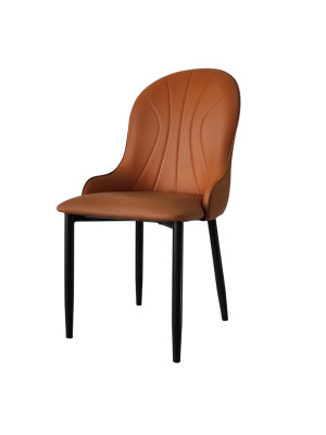 Стул металлический Baizheng 89×46×45 см, искусственная кожа, коричневый, до 150 кг Стул металлический Baizheng 89×46×45 см, искусственная кожа, коричневый, до 150 кг