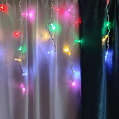 Гирлянда светодиодная 3 м 40 нитей уличная бахрома разноцветный NP-3333 Fex Гирлянда светодиодная 3 м 40 нитей уличная бахрома разноцветный NP-3333 Fex