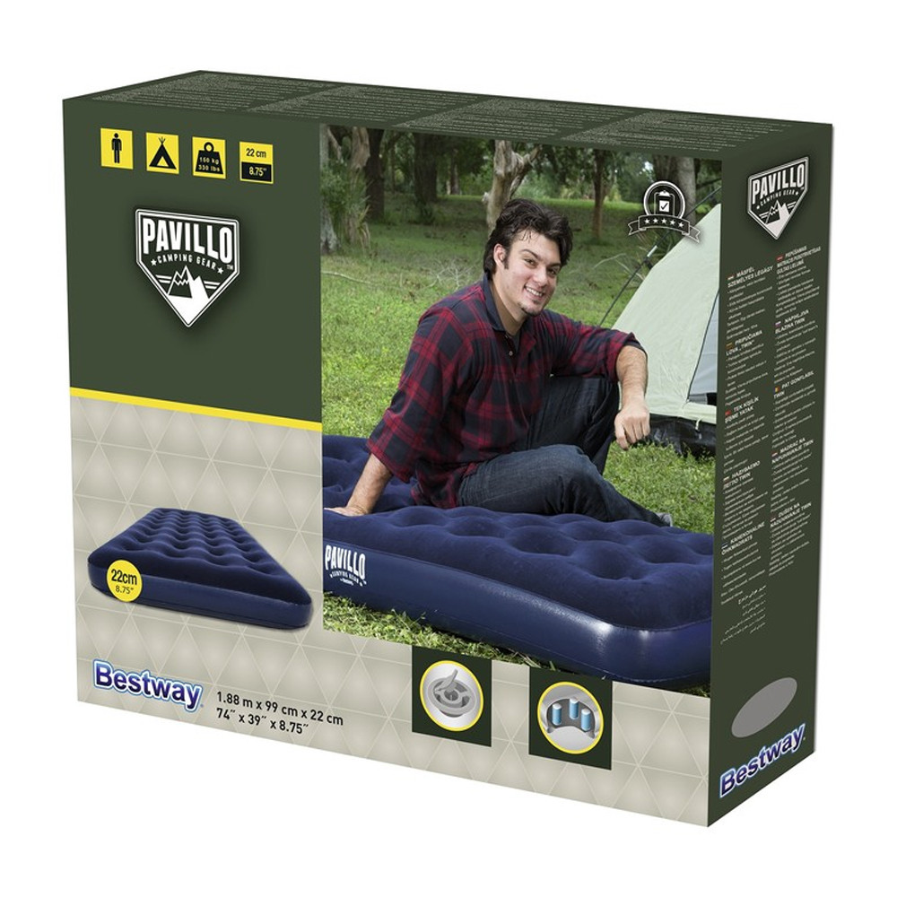 Матрас надувной 188*99*22 см +заплатка BestWay