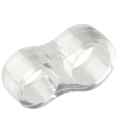 Стоппер для двери d-15 см d-18 см прозрачный Рыжий кот