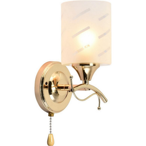 Бра Baizheng 1 плафон, 60Вт, 4м2, золото, 14.5*10*22.5см