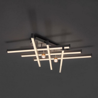 Люстра светодиодная 8 плафонов 71*49*16 см 152Вт 19000LM 45м2 3 цвета пульт хром Baizheng Люстра светодиодная 8 плафонов 71*49*16 см 152Вт 19000LM 45м2 3 цвета пульт хром Baizheng