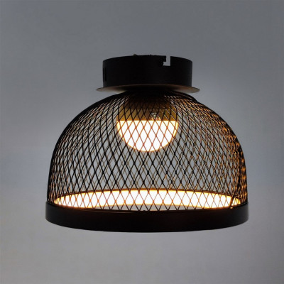 Люстра светодиодная  25*21,5 см 17Вт 4250LM 8м2 3 цвета черный золото Baizheng