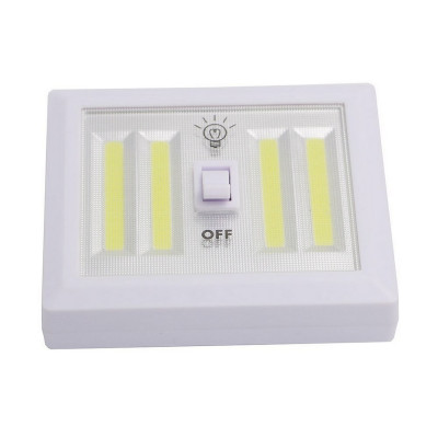 Фонарь настенный  4 led 12,2х9,5х2,6 см 4*ААА Baizheng