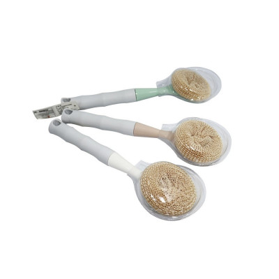 Губка полиэстер для посуды d-8 см с пласт держателем 29 см разборным микс Baizheng Губка полиэстер для посуды d-8 см с пласт держателем 29 см разборным микс Baizheng