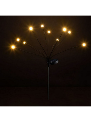 Фонарь садовый 10 led на солнечной батарее Мотылек Park Фонарь садовый 10 led на солнечной батарее Мотылек Park