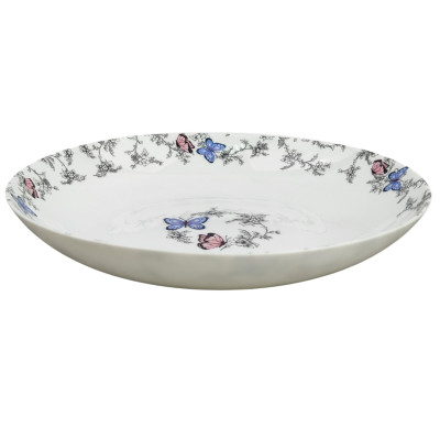 Тарелка стеклокерамическая суповая 23 см 780 мл Амариллис Коралл