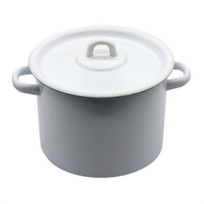 Кастрюля эмалированная 3,5 л петля светлый Стальэмаль