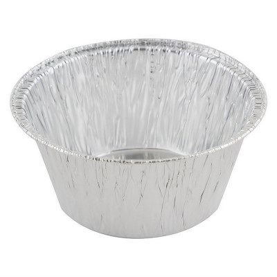 Форма алюминиевая фольга для выпечки 7,8х7,8х3,7 см круглая Lamina Mallony