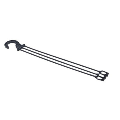 Подвес пластиковый для кашпо антрацит Bmc