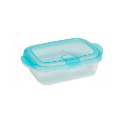 Контейнер пластиковый 0,4 л для СВЧ мятный Push Violet