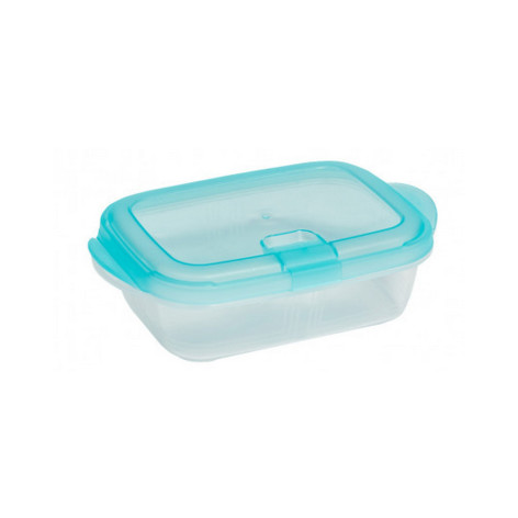 Контейнер пластиковый 0,4 л для СВЧ мятный Push Violet