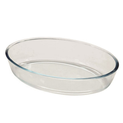 Блюдо стеклянное для запекания 2400 мл овальное Cristallino Mallony Блюдо стеклянное для запекания 2400 мл овальное Cristallino Mallony