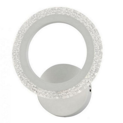 Бра светодиодный 1 плафон 19*23*8 см 18 Вт 600 LM 5м2 3 цвета белый Baizheng