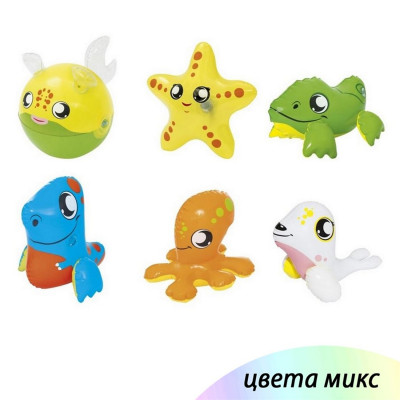 Игрушки надувные в виде животных 1 шт микс BestWay