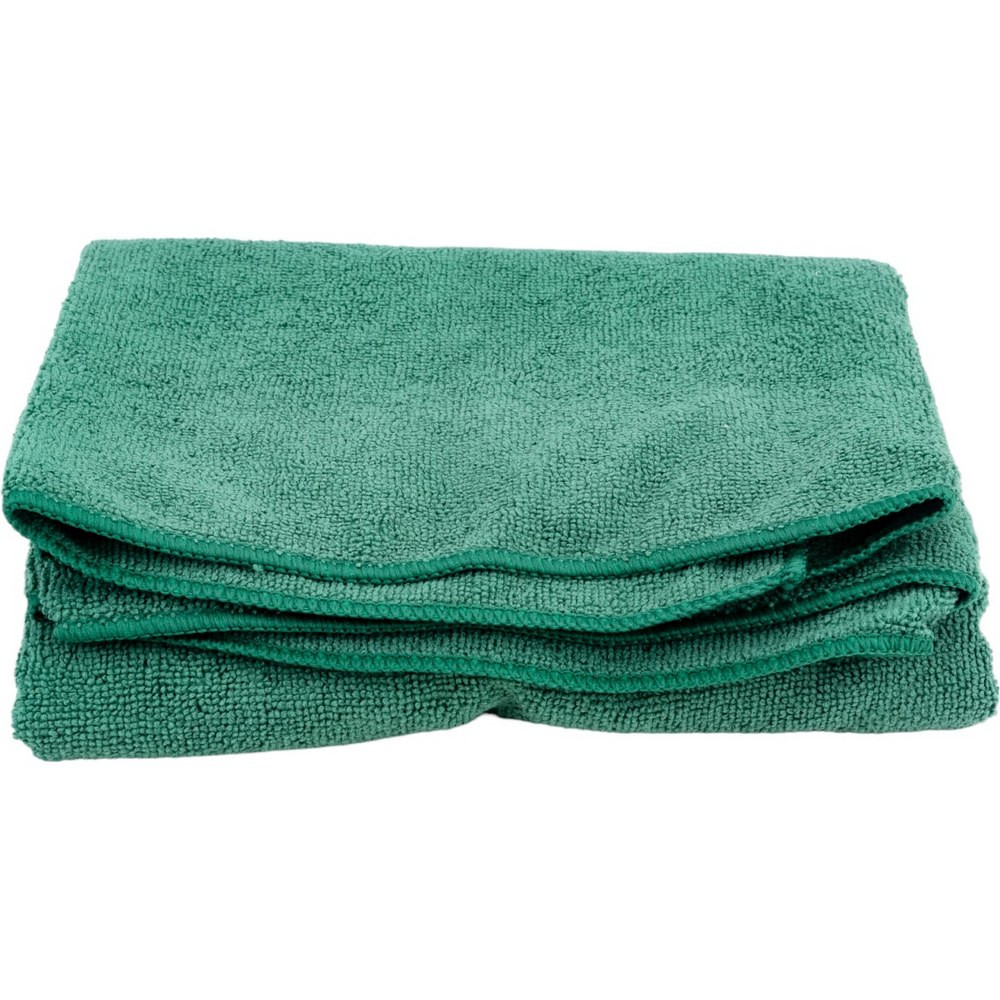 Тряпка микрофибра для пола 80х100 см 220 гp/м² зеленый M-02F-XXL Рыжий кот
