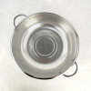 Мини картинка Дуршлаг из нерж стали d-28 см 33*28*9 см нерж сталь ручки микс Марко Baizheng