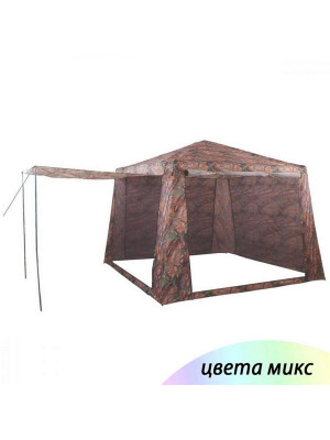 Шатер металлический 320*320*235 см оксфорд 210D PU2000 микс Baizheng Шатер металлический 320*320*235 см оксфорд 210D PU2000 микс Baizheng