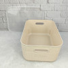 Мини фотография Корзина пластиковая 365х260х160 мм с крышкой в ассортименте LX3322 Baizheng