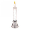 Мини фото Светильник светодиодный 17*5 см Свеча пламенная серебро Серпантин