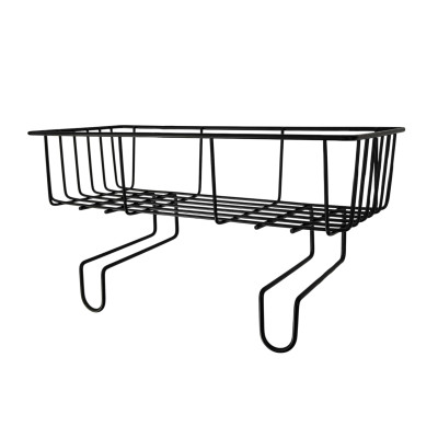 Полка металлическая для ванной 1 ярусная 30.5х10.2х4 см на смеситель белый Baizheng