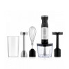 Мини фото Блендерный набор  800 Вт погружная нерж сталь чаша пласт 0,35 л плав рег 3 насадки черн Brayer