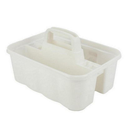 Органайзер пластиковый 245х345х126 мм с ручкой белый Ddstyle Органайзер пластиковый 245х345х126 мм с ручкой белый Ddstyle