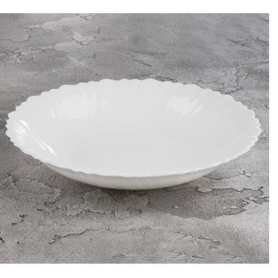 Тарелка стеклокерамическая обеденная 24 см Batic Коралл Тарелка стеклокерамическая обеденная 24 см Batic Коралл