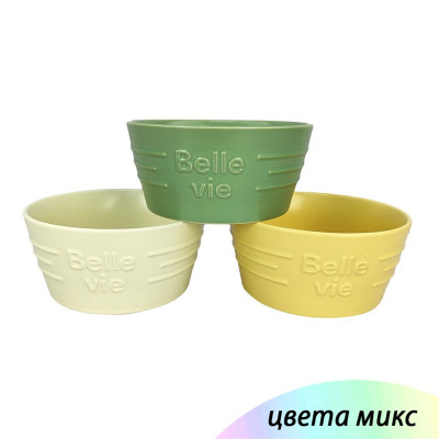 Салатник фарфоровый 14 см 350 мл бело-зеленый Primrose Коралл Салатник фарфоровый 14 см 350 мл бело-зеленый Primrose Коралл